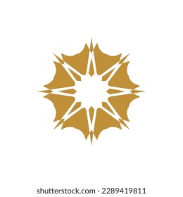 Anatolian Culture Motif Colorful Abstract Carpet and Rug Pattern Logo Turkish Design Template Vector a165