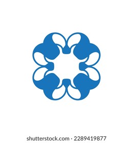 Anatolian Culture Motif Colorful Abstract Carpet and Rug Pattern Logo Turkish Design Template Vector a137