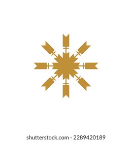 Anatolian Culture Motif Colorful Abstract Carpet and Rug Pattern Logo Turkish Design Template Vector a54