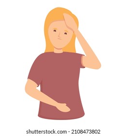 Anatomie Menopause Symbol-Cartoon-Vektorgrafik. Gesundheit von Frauen. Fruchtbarkeitsbilanz