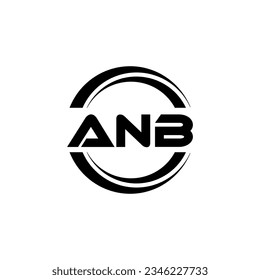 ANB Logo Design, Inspiration for a Unique Identity. Modern Elegance and Creative Design. Watermark Your Success with the Striking this Logo.