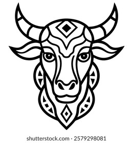 An ancestral bull tattoo represents strength, power,and assurance. Its strong, precise lines and many-sided plan inspire a savage soul,addressing flexibility, boldness, and an enduring will to success