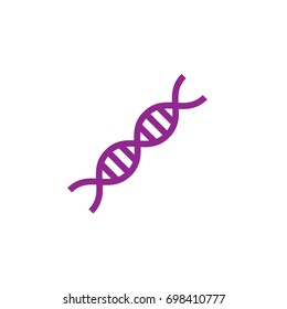 Ancestry Or Genealogy Icon DNA Helix For Medical Records