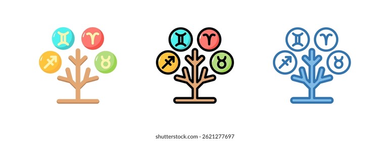 Ancestry Icon Element For Design
