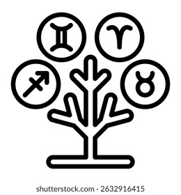 Ancestry Icon Element For Design