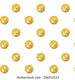 anchor background pattern, vector illustration, graphic design, creative