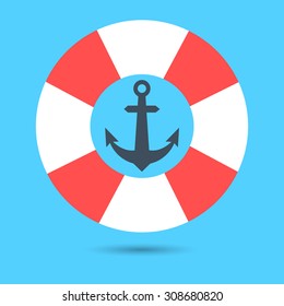 anchor background sea