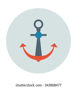 
Anchor Colored Vector Illustration
