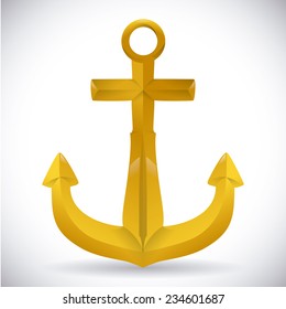 anchor design , vector illustration