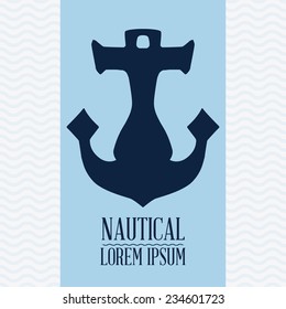 anchor design , vector illustration