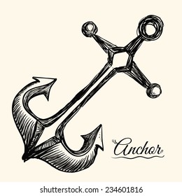 anchor design , vector illustration