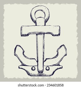 anchor design , vector illustration