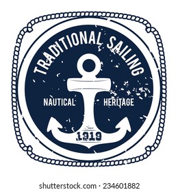 anchor design , vector illustration