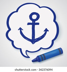 anchor doodle