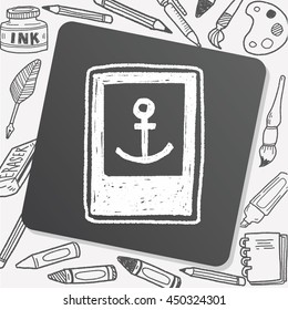 anchor doodle
