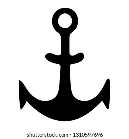 Anchor doodle icon