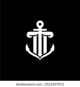 The Anchor Firm Logo Design showcases a sturdy anchor symbol, representing stability and trust. Crafted in a modern style.