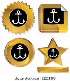 Estrella de oro de Anchor