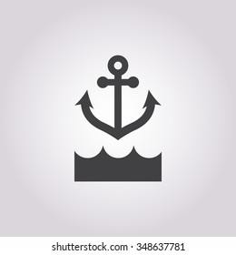 Anchor icon. 