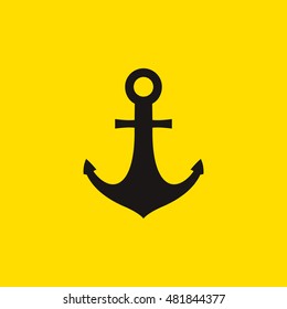 Anchor icon. Anchor clip art. Art design illustration. Compatible with ai, cdr, pdf, png and eps formats.