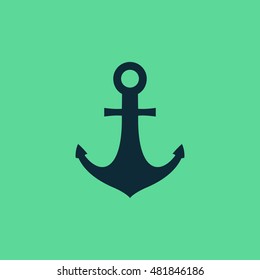 Anchor icon. Anchor clip art. Art design illustration. Compatible with ai, cdr, pdf, png and eps formats.
