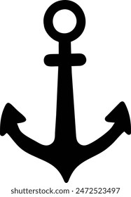 Anchor icon complete editable color