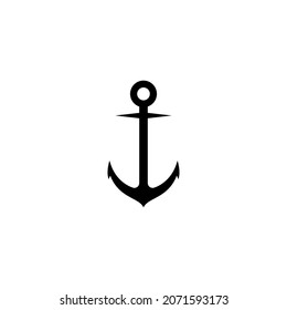 anchor icon design template vector isolated illustration