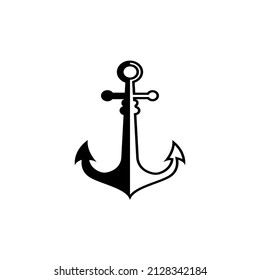 Anchor icon design template vector isolated illustration