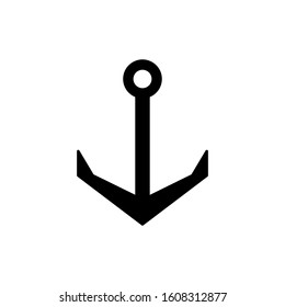 anchor icon design vector template