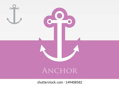 Anchor Icon. Eps-10