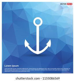 Anchor Icon - Free vector icon