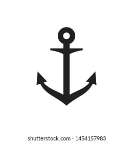 Anchor icon graphic design template vector illustration