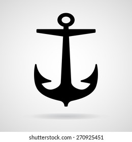 anchor icon great for any use. Vector EPS10.
