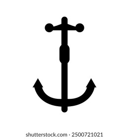 Ankersymbol auf Hintergrund