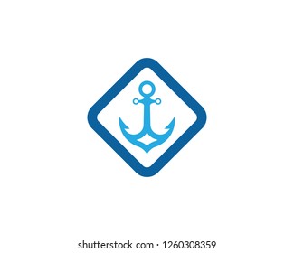 Anchor icon illustration