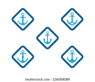 Anchor icon illustration