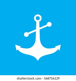 anchor icon illustration isolated vector sign symbol
