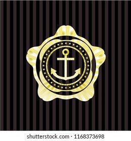 anchor icon inside shiny emblem