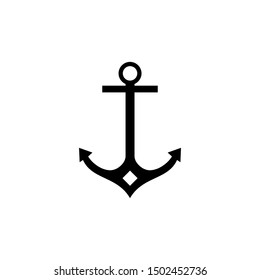 Anchor icon isolated on white background. Anchor icon simple sign. Anchor icon trendy and modern symbol for graphic and web design.