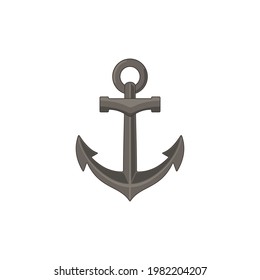anchor icon isolated on white background. Vector illustration