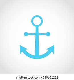 Anchor Icon Isolated on White Background