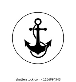 Anchor icon, logo