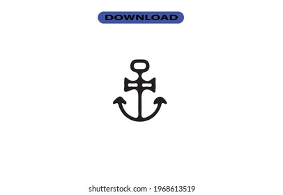 anchor icon or logo high resolution