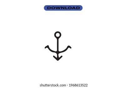 anchor icon or logo high resolution