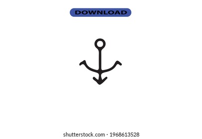 anchor icon or logo high resolution
