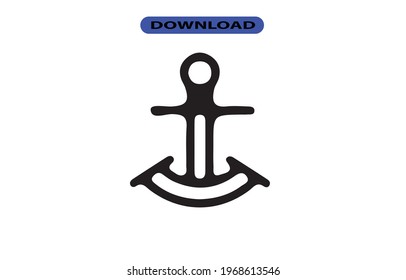 anchor icon or logo high resolution