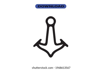 anchor icon or logo high resolution