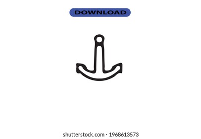 anchor icon or logo high resolution