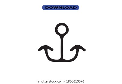 anchor icon or logo high resolution