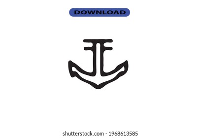 anchor icon or logo high resolution